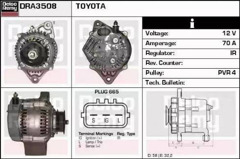 Remy DRA3508 - Alternatore autozon.pro