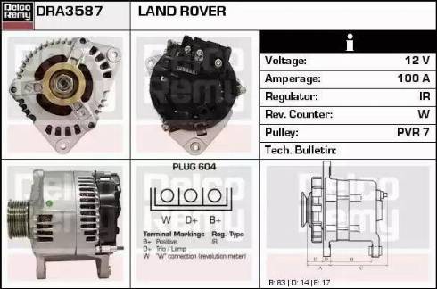 Remy DRA3587 - Alternatore autozon.pro