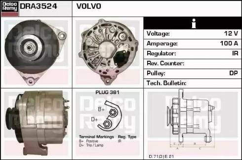 Remy DRA3524 - Alternatore autozon.pro