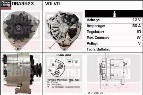 Remy DRA3523 - Alternatore autozon.pro