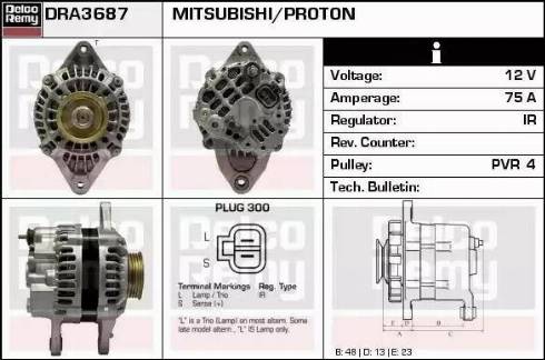 Remy DRA3687 - Alternatore autozon.pro