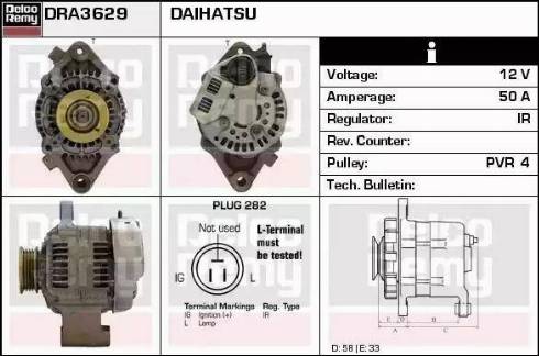 Remy DRA3629 - Alternatore autozon.pro