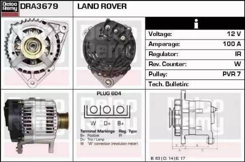 Remy DRA3679 - Alternatore autozon.pro