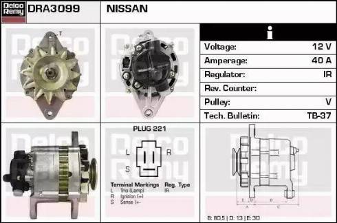 Remy DRA3099 - Alternatore autozon.pro