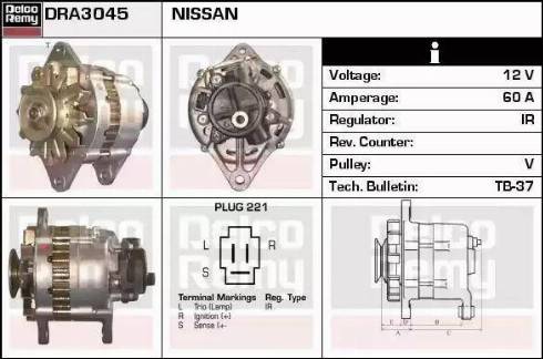 Remy DRA3045 - Alternatore autozon.pro