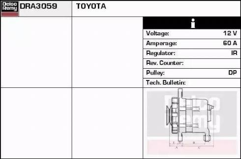 Remy DRA3059 - Alternatore autozon.pro