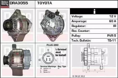 Remy DRA3055 - Alternatore autozon.pro