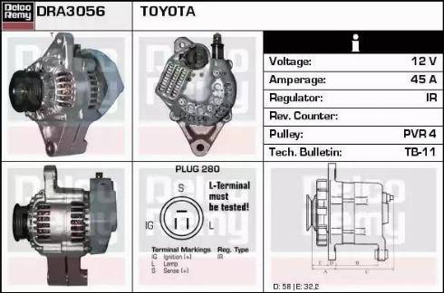 Remy DRA3056 - Alternatore autozon.pro