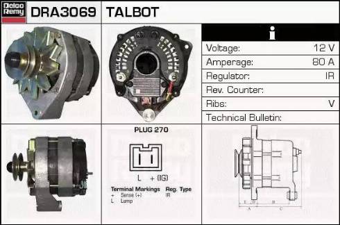 Remy DRA3069 - Alternatore autozon.pro