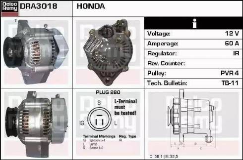 Remy DRA3018 - Alternatore autozon.pro