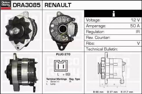 Remy DRA3085 - Alternatore autozon.pro