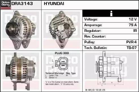 Remy DRA3143 - Alternatore autozon.pro