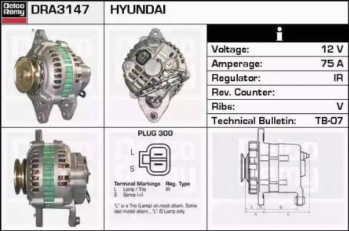 Remy DRA3147 - Alternatore autozon.pro