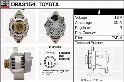 Remy DRA3154 - Alternatore autozon.pro