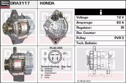 Remy DRA3117 - Alternatore autozon.pro