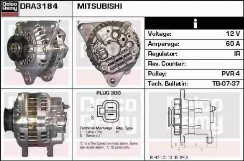 Remy DRA3184N - Alternatore autozon.pro