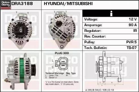 Remy DRA3188 - Alternatore autozon.pro