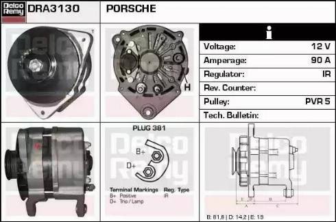 Remy DRA3130 - Alternatore autozon.pro