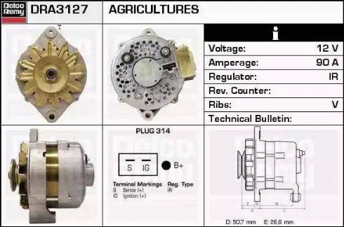 Remy DRA3127 - Alternatore autozon.pro