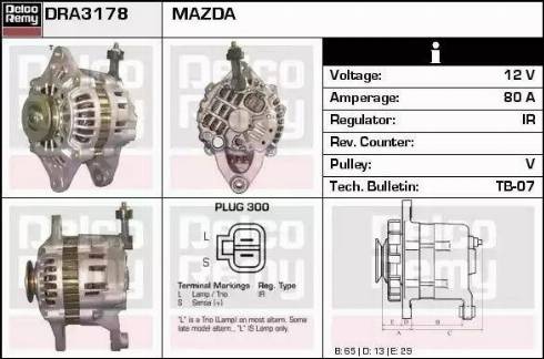 Remy DRA3178 - Alternatore autozon.pro