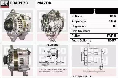 Remy DRA3173 - Alternatore autozon.pro