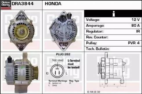 Remy DRA3844 - Alternatore autozon.pro