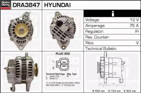 Remy DRA3847 - Alternatore autozon.pro