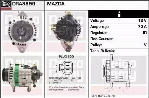 Remy DRA3859 - Alternatore autozon.pro