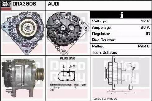 Remy DRA3806 - Alternatore autozon.pro