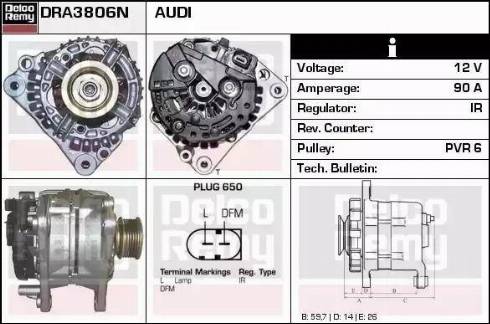 Remy DRA3806N - Alternatore autozon.pro