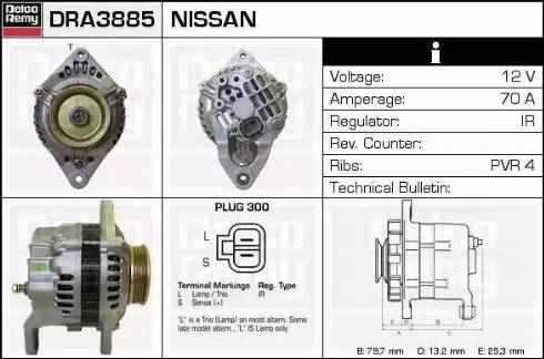 Remy DRA3885 - Alternatore autozon.pro