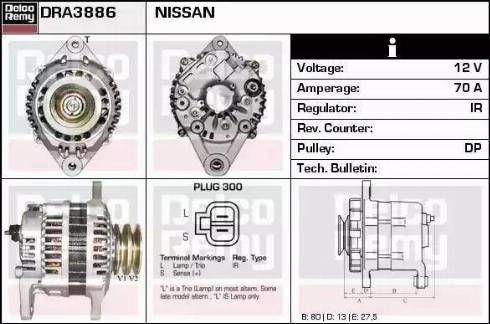 Remy DRA3886 - Alternatore autozon.pro