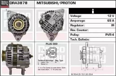 Remy DRA3878 - Alternatore autozon.pro