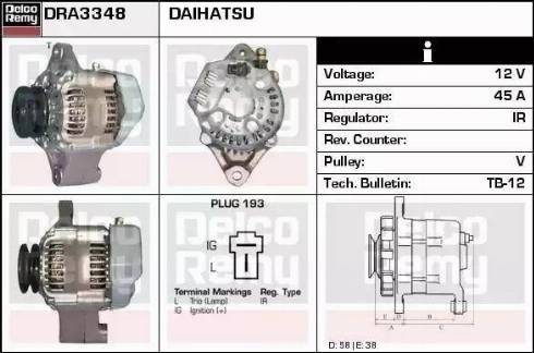 Remy DRA3348 - Alternatore autozon.pro