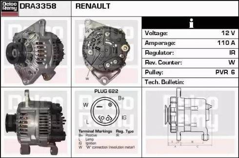 Remy DRA3358 - Alternatore autozon.pro