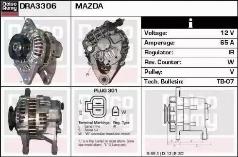 Remy DRA3306 - Alternatore autozon.pro