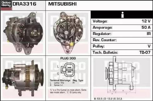 Remy DRA3316N - Alternatore autozon.pro