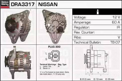 Remy DRA3317 - Alternatore autozon.pro