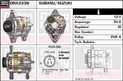 Remy DRA3336 - Alternatore autozon.pro