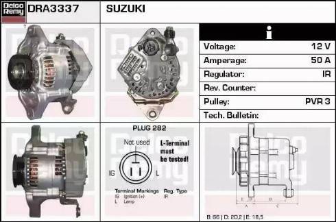 Remy DRA3337 - Alternatore autozon.pro