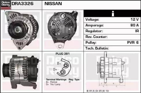 Remy DRA3326 - Alternatore autozon.pro