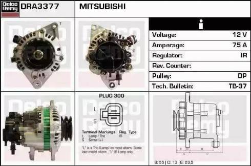 Remy DRA3377 - Alternatore autozon.pro