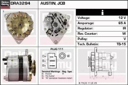 Remy DRA3294 - Alternatore autozon.pro