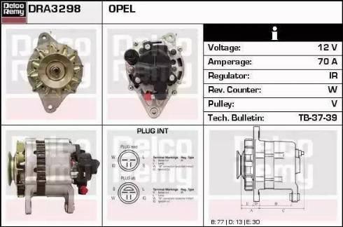 Remy DRA3298 - Alternatore autozon.pro