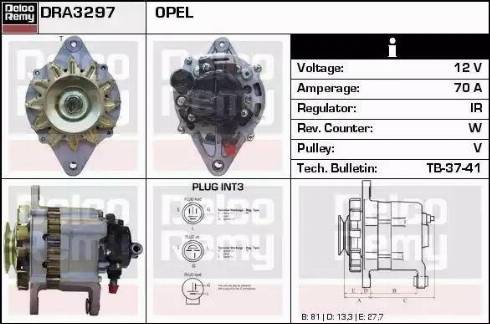 Remy DRA3297 - Alternatore autozon.pro