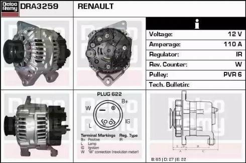 Remy DRA3259 - Alternatore autozon.pro