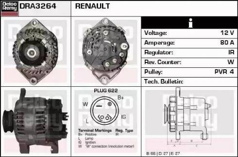 Remy DRA3264 - Alternatore autozon.pro