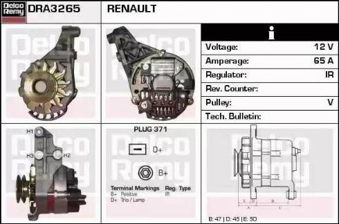 Remy DRA3265 - Alternatore autozon.pro