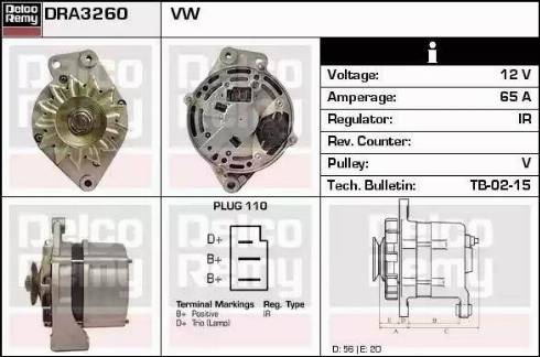 Remy DRA3260 - Alternatore autozon.pro