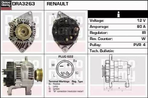 Remy DRA3263 - Alternatore autozon.pro